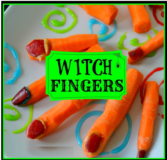 Healthy Halloween Snack Witch Fingers Food4ever
